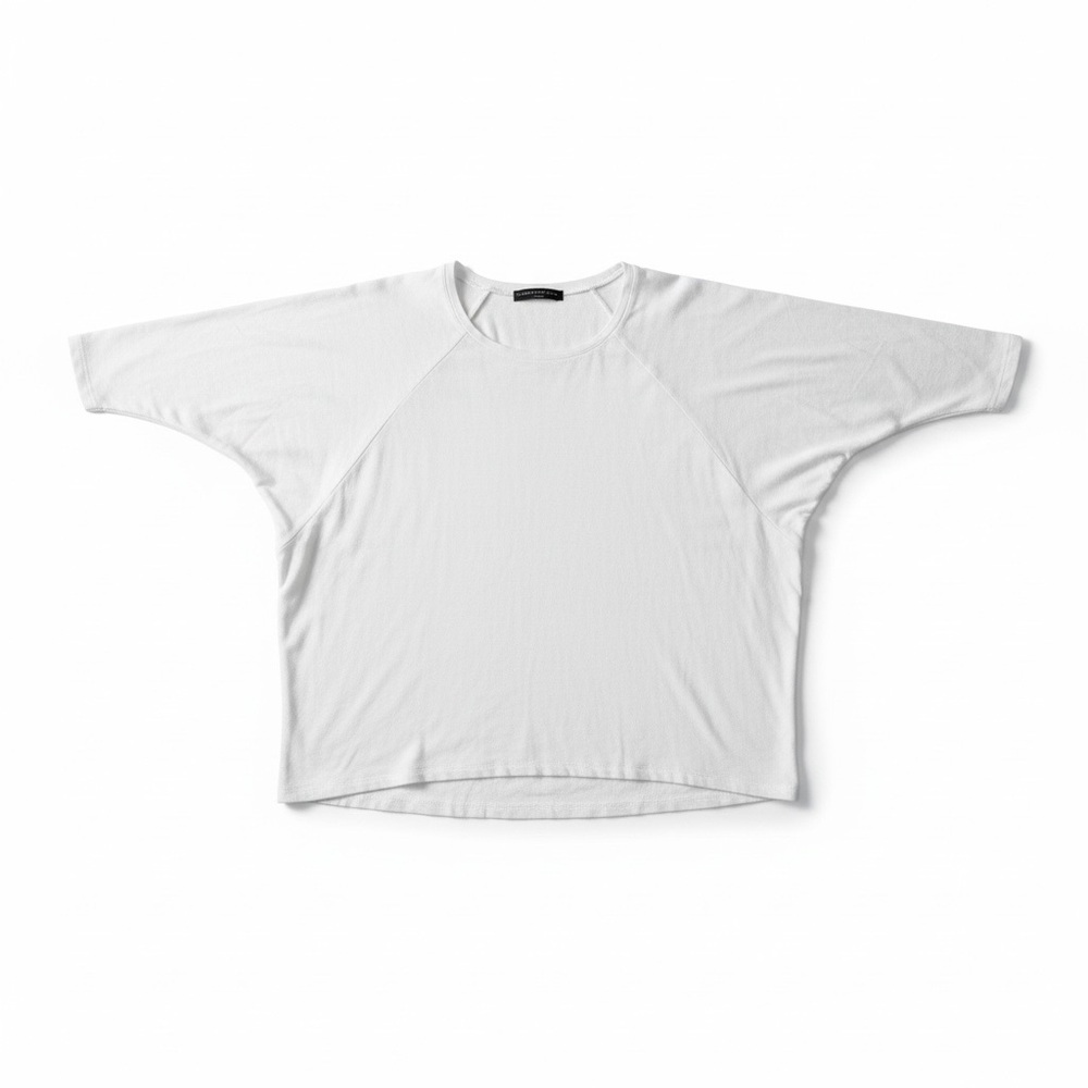 NEW Generation Love NY Raglan Sleeve Soft ivory knit top Size S/M Balletcore